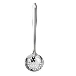 ESCUMADEIRA DE INOX LINHA SERVIR 34,2X9,5CM