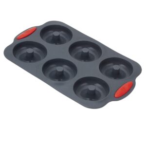FORMA PARA ROSQUINHAS 6 CAVIDADES DE SILICONE  CASA LIFE