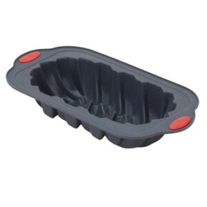 FORMA DE BOLO OU PAO DE SILICONE 3D CANELADO CASA LIFE