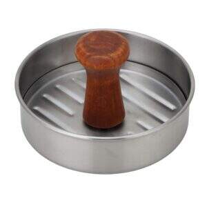 MODELADOR DE HAMBURGUER PRENSA  INOX 12CM