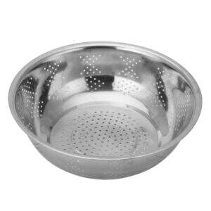 ESCORREDOR DE MASSAS MULTIUSO EM INOX 25,8CM