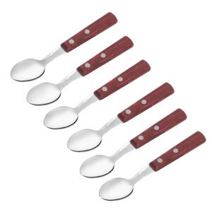 KIT 6 COLHERES DE CHA LINHA LEGNA