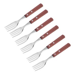 KIT 6 GARFOS DE MESA LINHA LEGNA