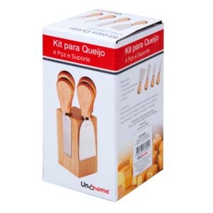 Alternative view of JG DE 4 FACAS PARA QUEIJO C/SUPORTE