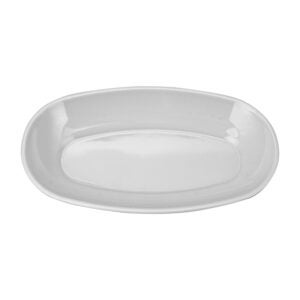 TRAVESSA OVAL BRANCA 24,9CM