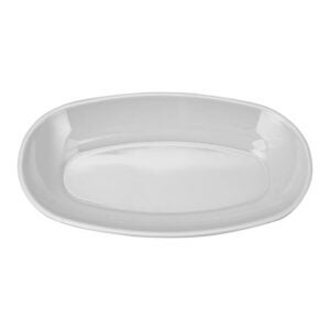 TRAVESSA OVAL BRANCA 28,9CM