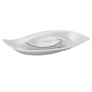 Alternative view of TRAVESSA DE MELAMINA FOLHA BRANCA 18,8CM