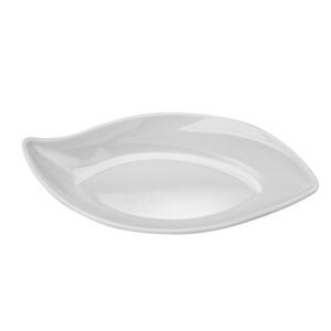 TRAVESSA DE MELAMINA FOLHA BRANCA 49,5CM