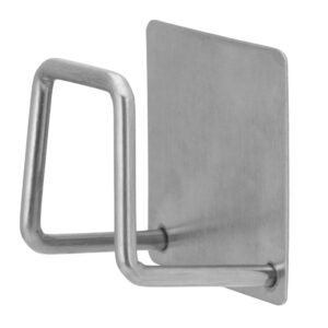 SUPORTE ADESIVO PARA ESPONJA E  ACESSORIOS INOX  LINHA UNY FIX