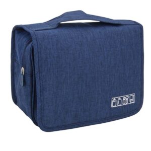 NECESSAIRE ORGANIZADORA VIAGEM C/GANCHO/BOLSOS/DIVISORIAS 24CM