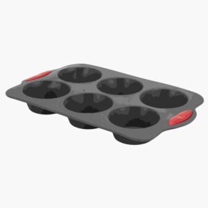 FORMA PARA 06 CUPCAKES DE SILICONE CASA LIFE 