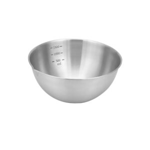 TIGELA EM  INOX COM BICO DE DESPEJO E MARCACAO Ø20.7C-1500MLS