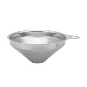 FUNIL INOX PARA TEMPEROS E INGREDIENTES BOCAL DE SAIDA: 1,32