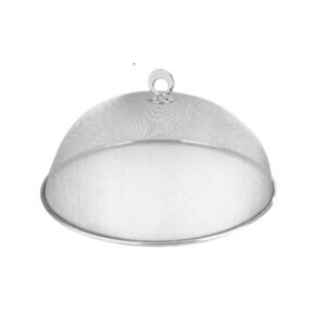 PROTETOR TELA DE ALIMENTOS REDONDA METAL 30CM